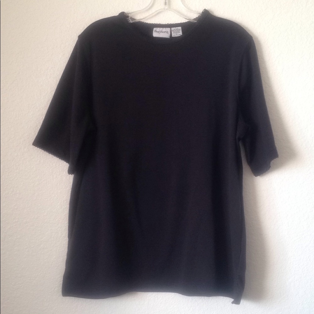 FINAL MARKDOWN Ladies' Bon Worth Short Sleeved T-Shirt large